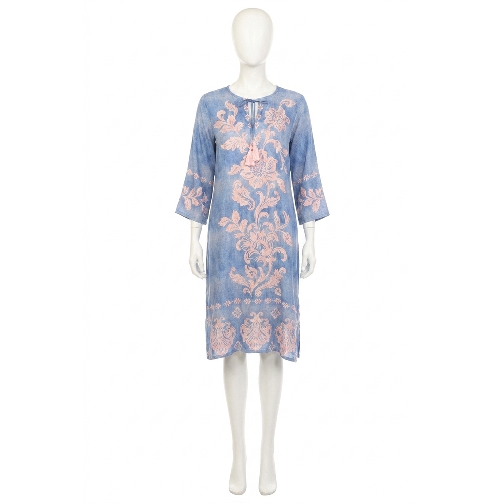NEW JOHNNY WAS kimono sleeve midi dress in florentina